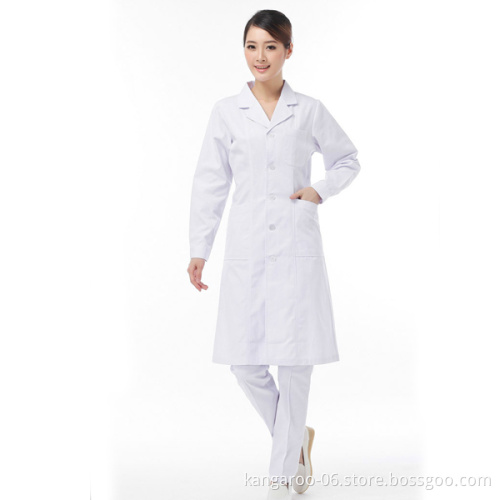 Clinic Doctors Medical Scrub Uniform For Cotton Fabric United States